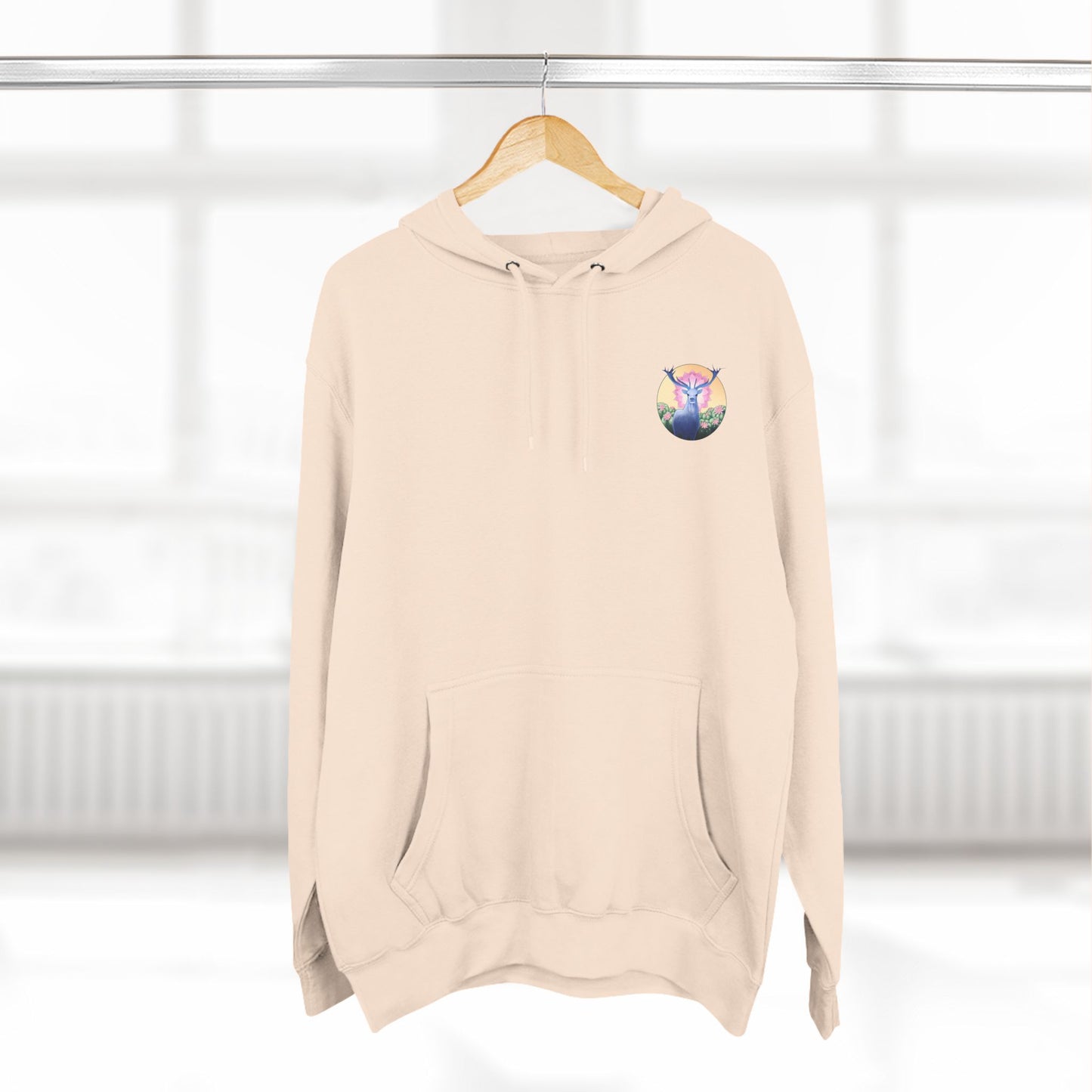 Three-Panel Fleece Hoodie OG Cactus Kaktus Logo