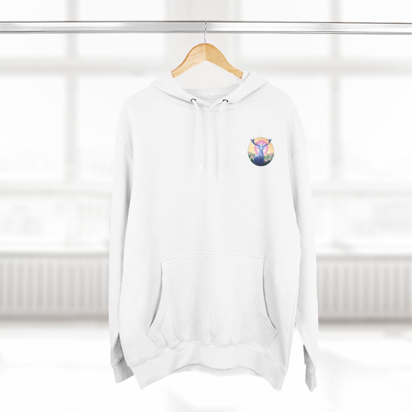 Three-Panel Fleece Hoodie OG Cactus Kaktus Logo