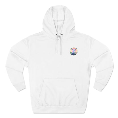 Three-Panel Fleece Hoodie OG Cactus Kaktus Logo